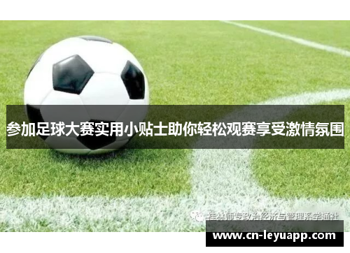 参加足球大赛实用小贴士助你轻松观赛享受激情氛围 参加足球大赛实用小贴士助你轻松观赛享受激情氛围